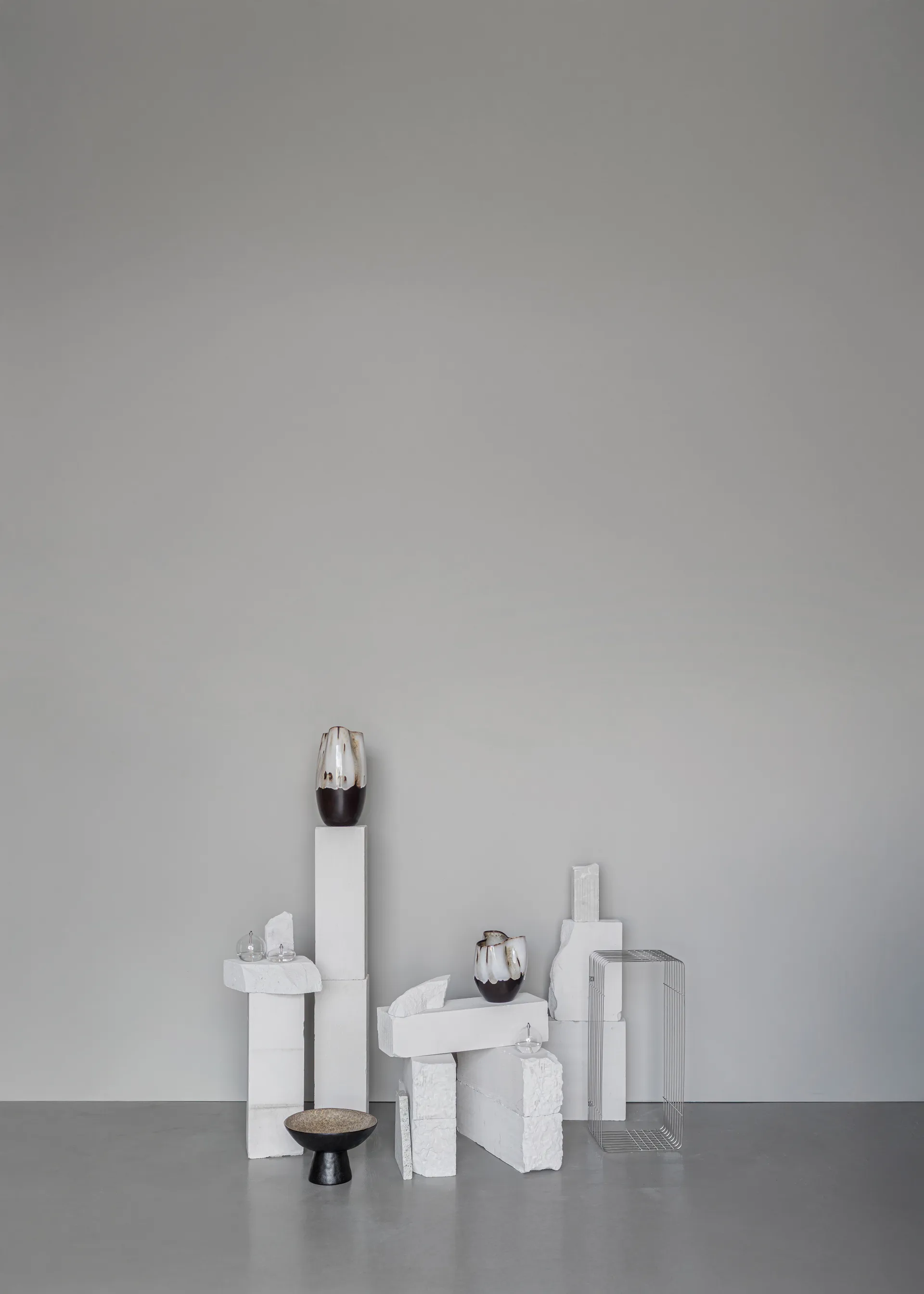 Vaso piccolo By Hand 24,5 cm, Off-white Mette Ditmer