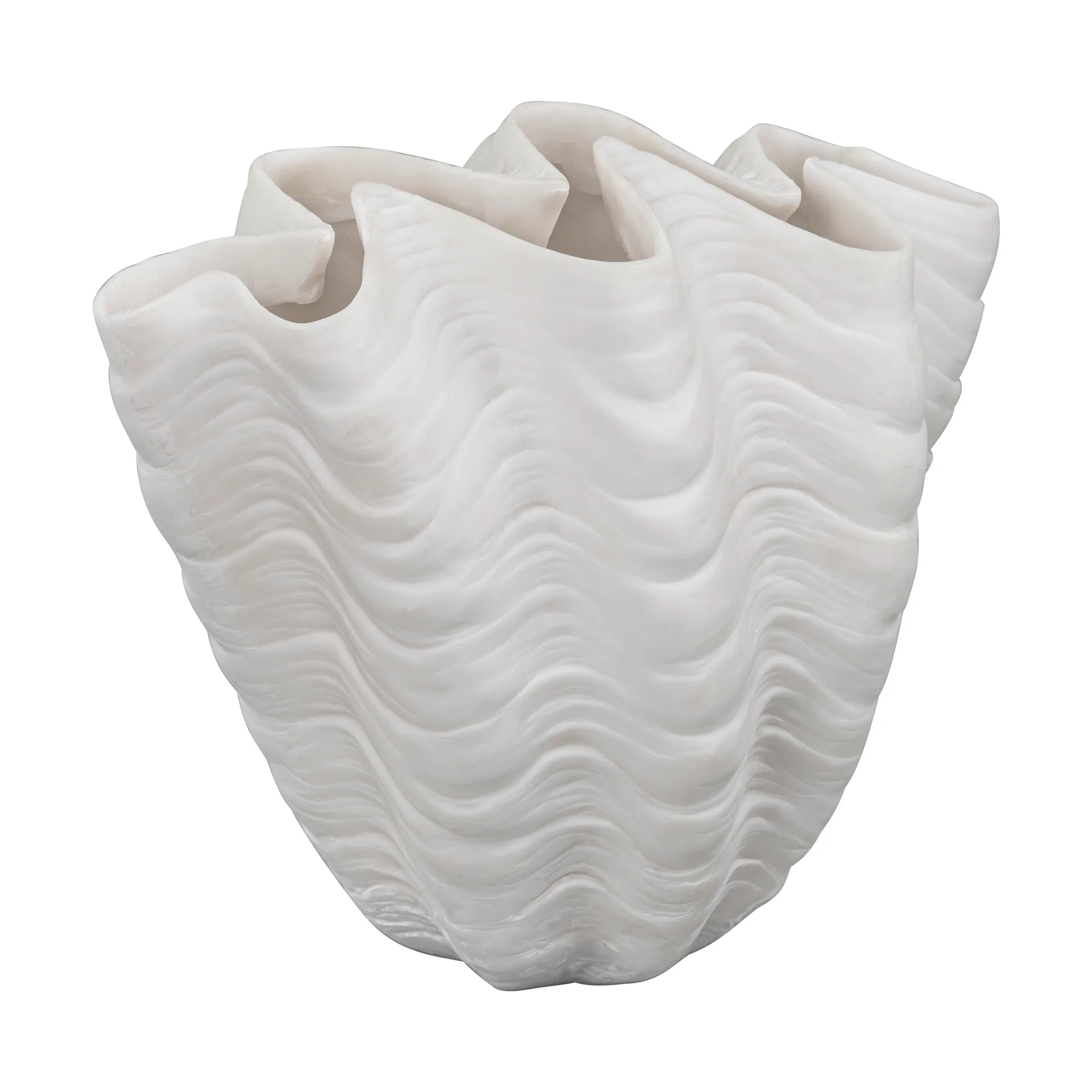 Vaso Shell, Piccolo, 22 cm, white Mette Ditmer