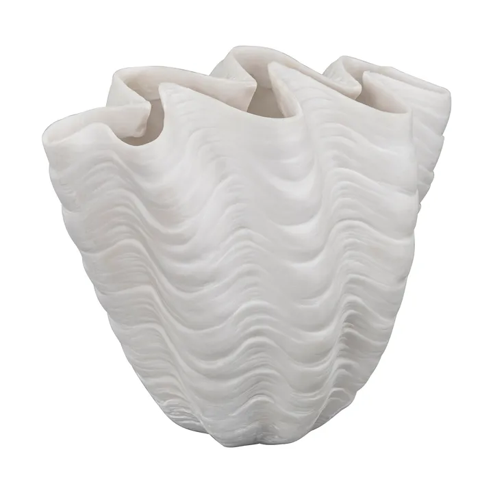 Vaso Shell - Piccolo, 22 cm, white - Mette Ditmer