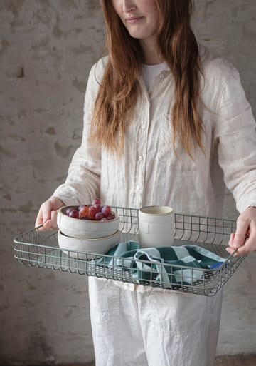 Vassoio da portata Lift 33,5x45,5 cm - Thyme green - Mette Ditmer