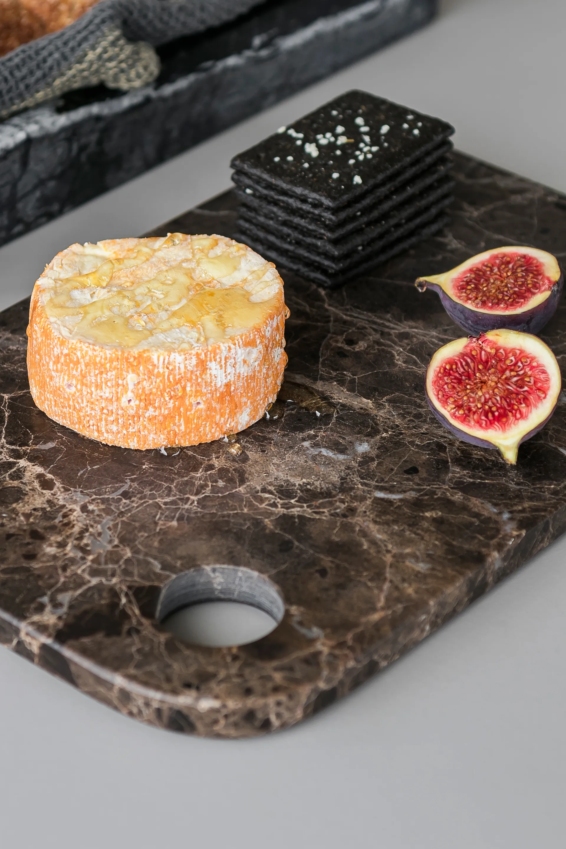 Vassoio da servizio Marble medio 20x30 cm, Marrone Mette Ditmer