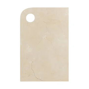 Vassoio da servizio Marble medio 20x30 cm - Sabbia - Mette Ditmer