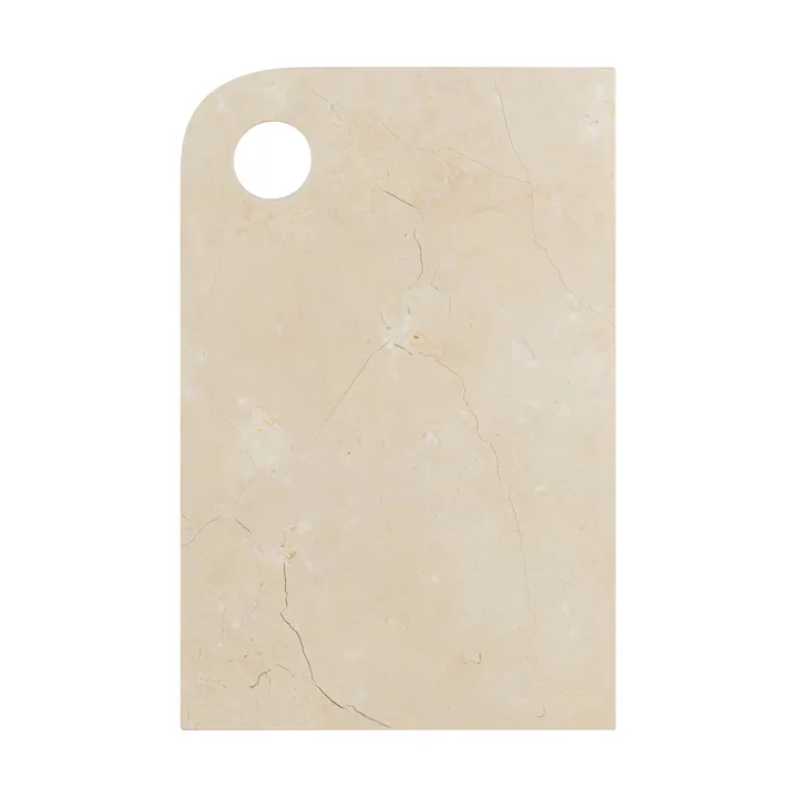 Vassoio da servizio Marble medio 20x30 cm - Sabbia - Mette Ditmer