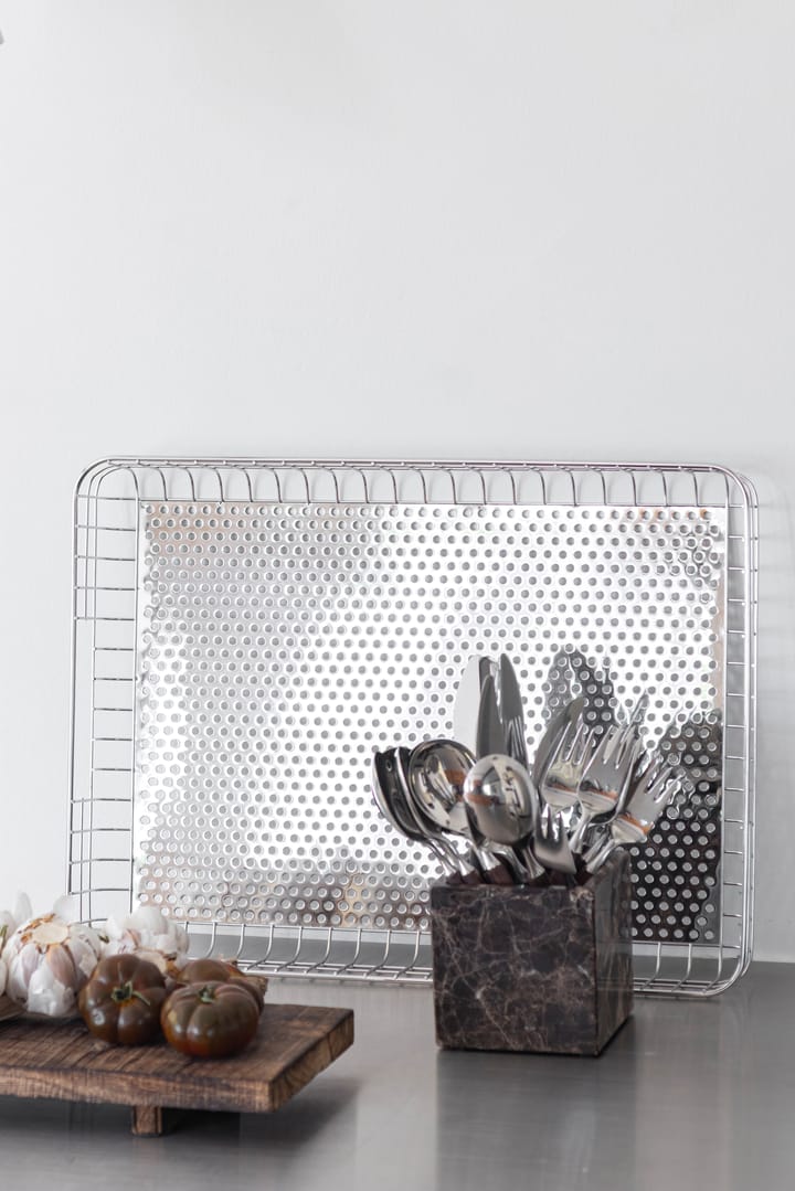 Vassoio Lift 33,5x45,5 cm, Cromo Mette Ditmer