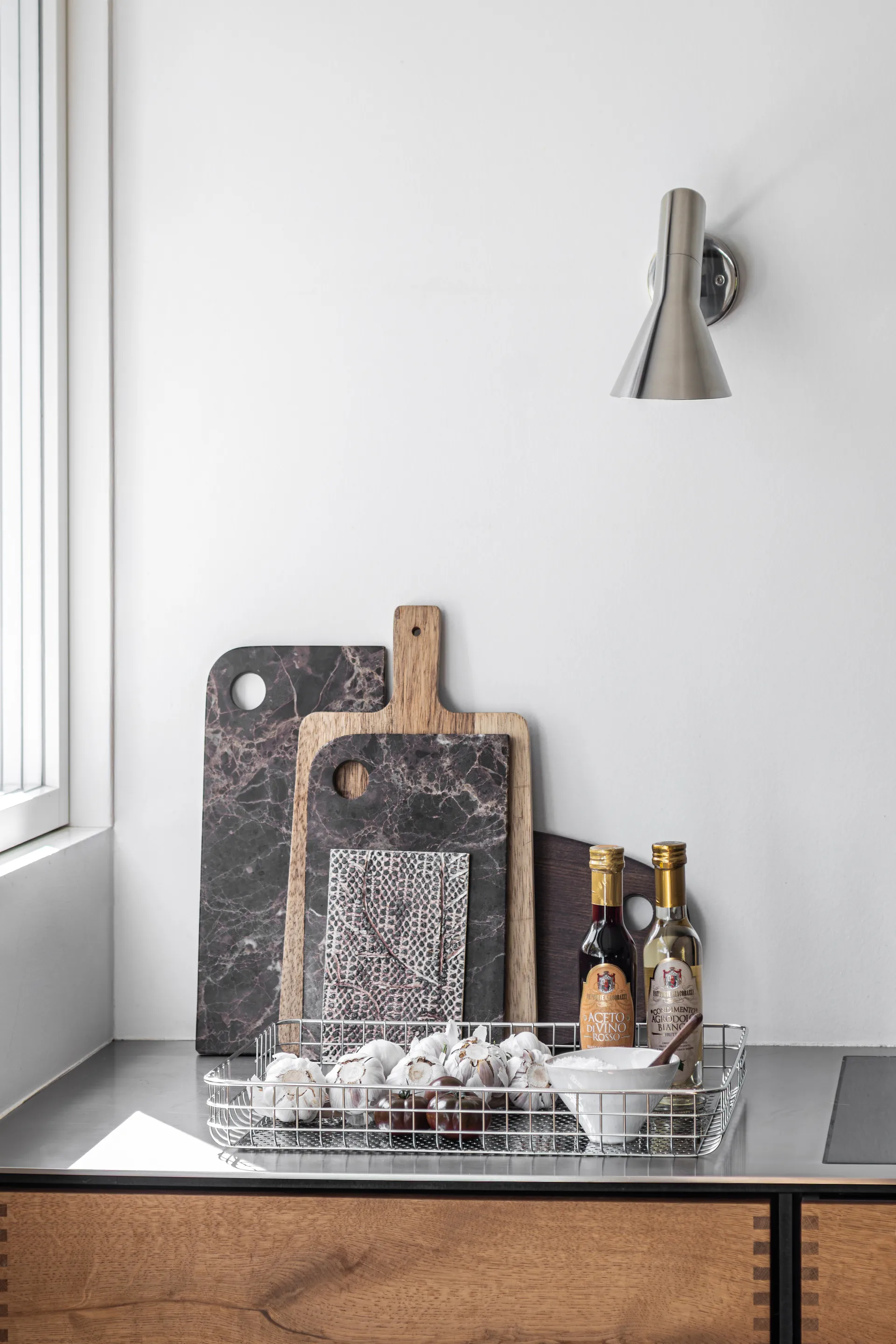 Vassoio Lift 33,5x45,5 cm, Cromo Mette Ditmer