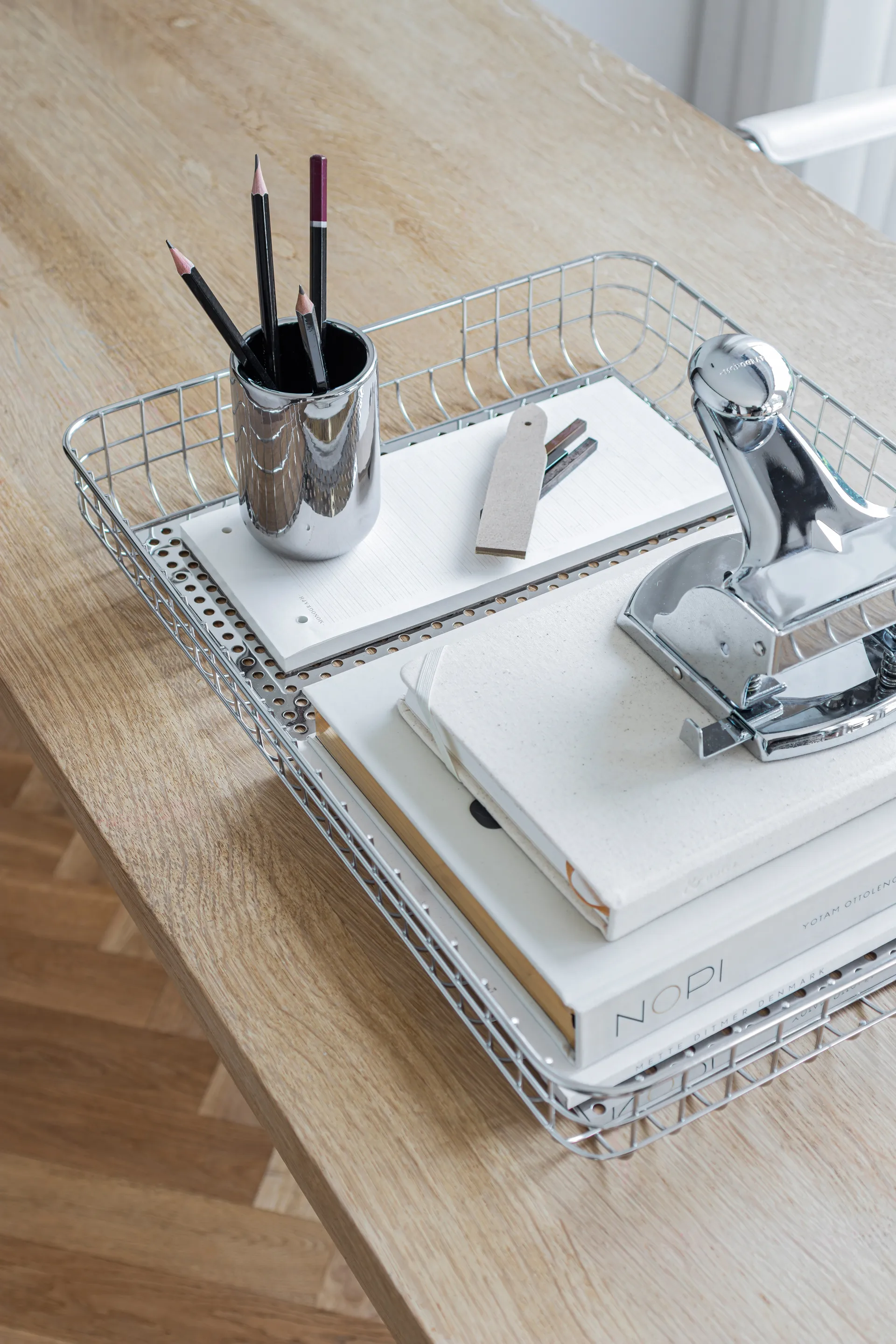 Vassoio Lift 33,5x45,5 cm, Cromo Mette Ditmer