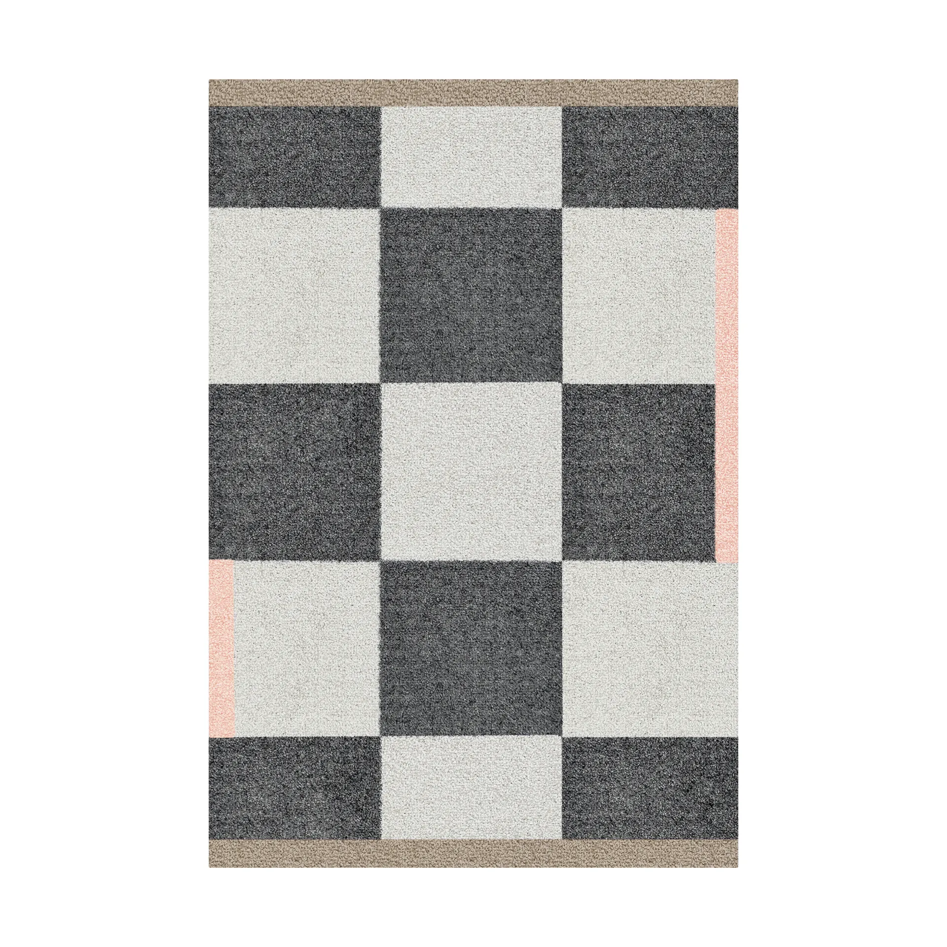Zerbino Square all-round, Grigio scuro, 55x80 cm Mette Ditmer