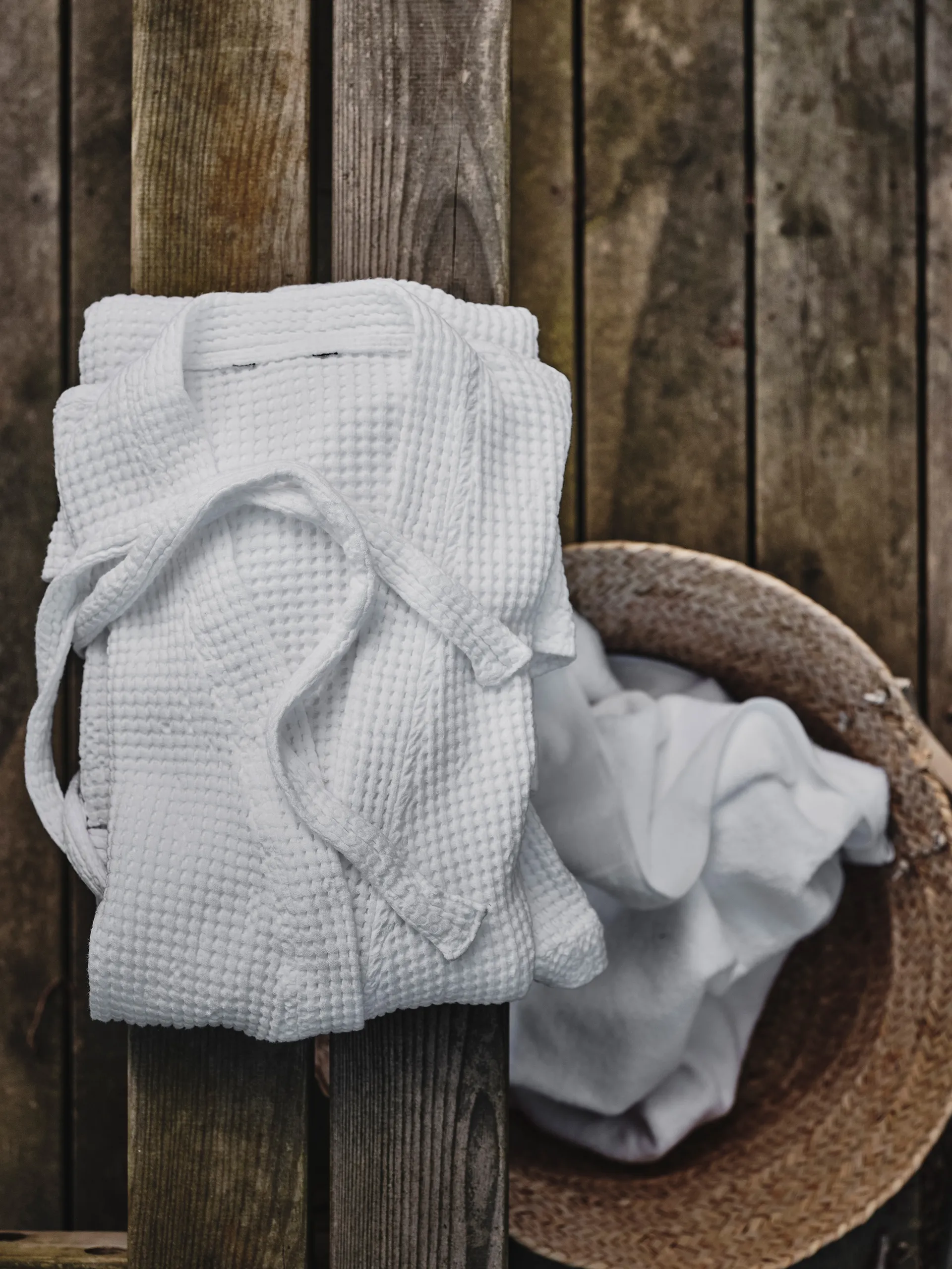 Accappatoio Cialda EKO, Bianco, L-XL Mille Notti