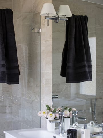 Asciugamano Fontana EKO - Antracite, 70x140 cm - Mille Notti