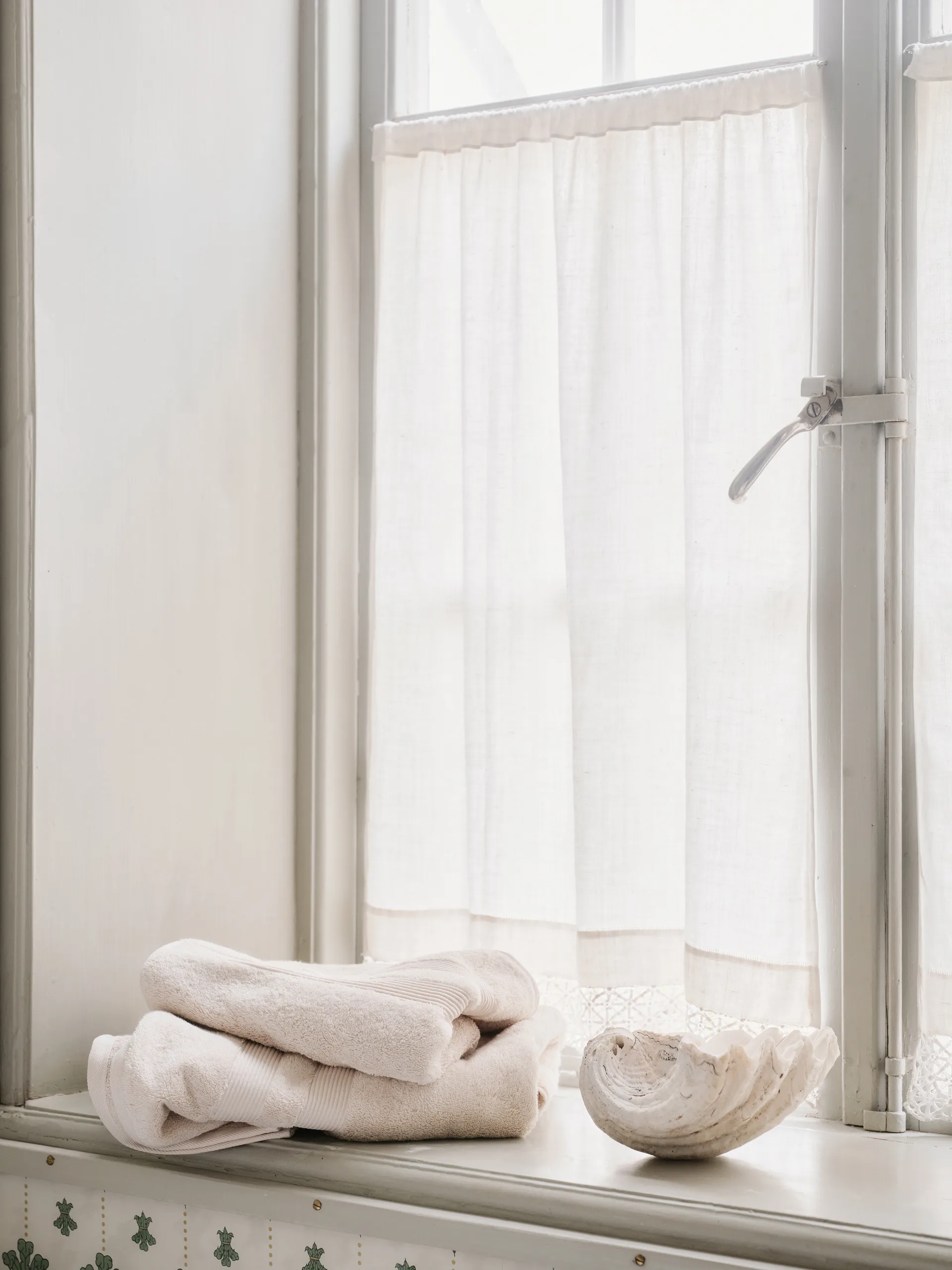 Asciugamano Fontana EKO, Avorio, 100x150 cm Mille Notti