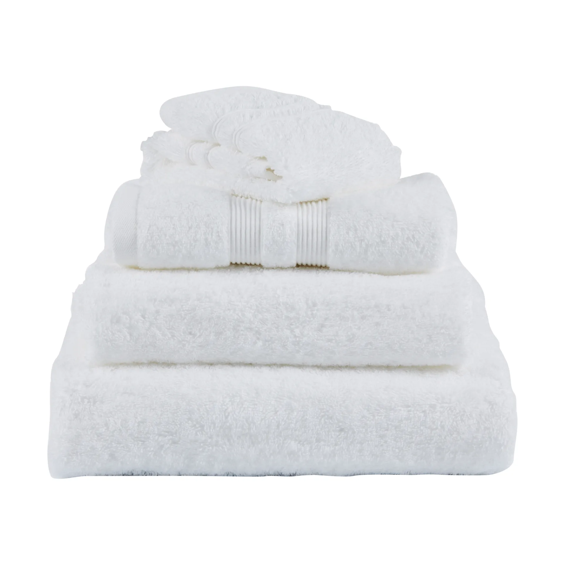 Asciugamano Fontana EKO, Bianco, 70x140 cm Mille Notti