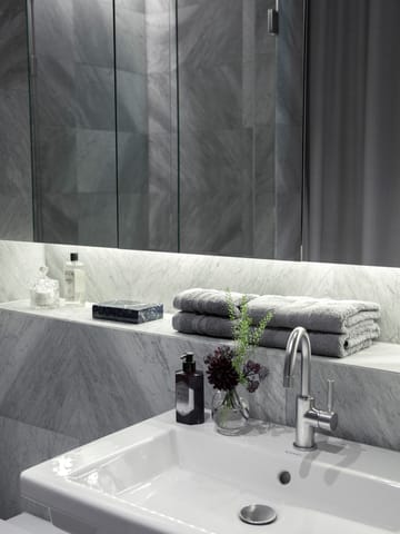 Asciugamano Fontana EKO - Grigio, 70x140 cm - Mille Notti