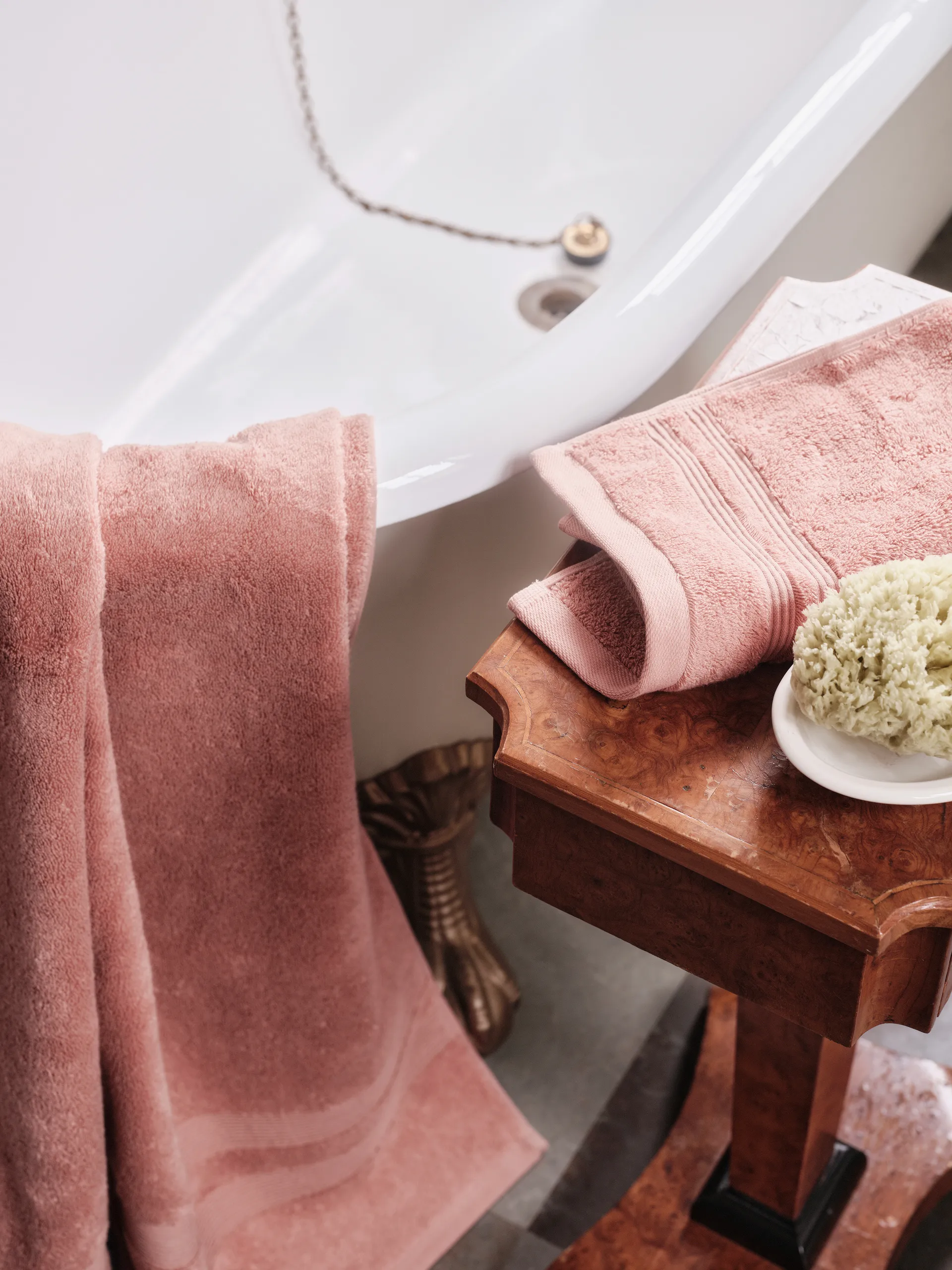 Asciugamano Fontana EKO, Rosa, 70x140 cm Mille Notti