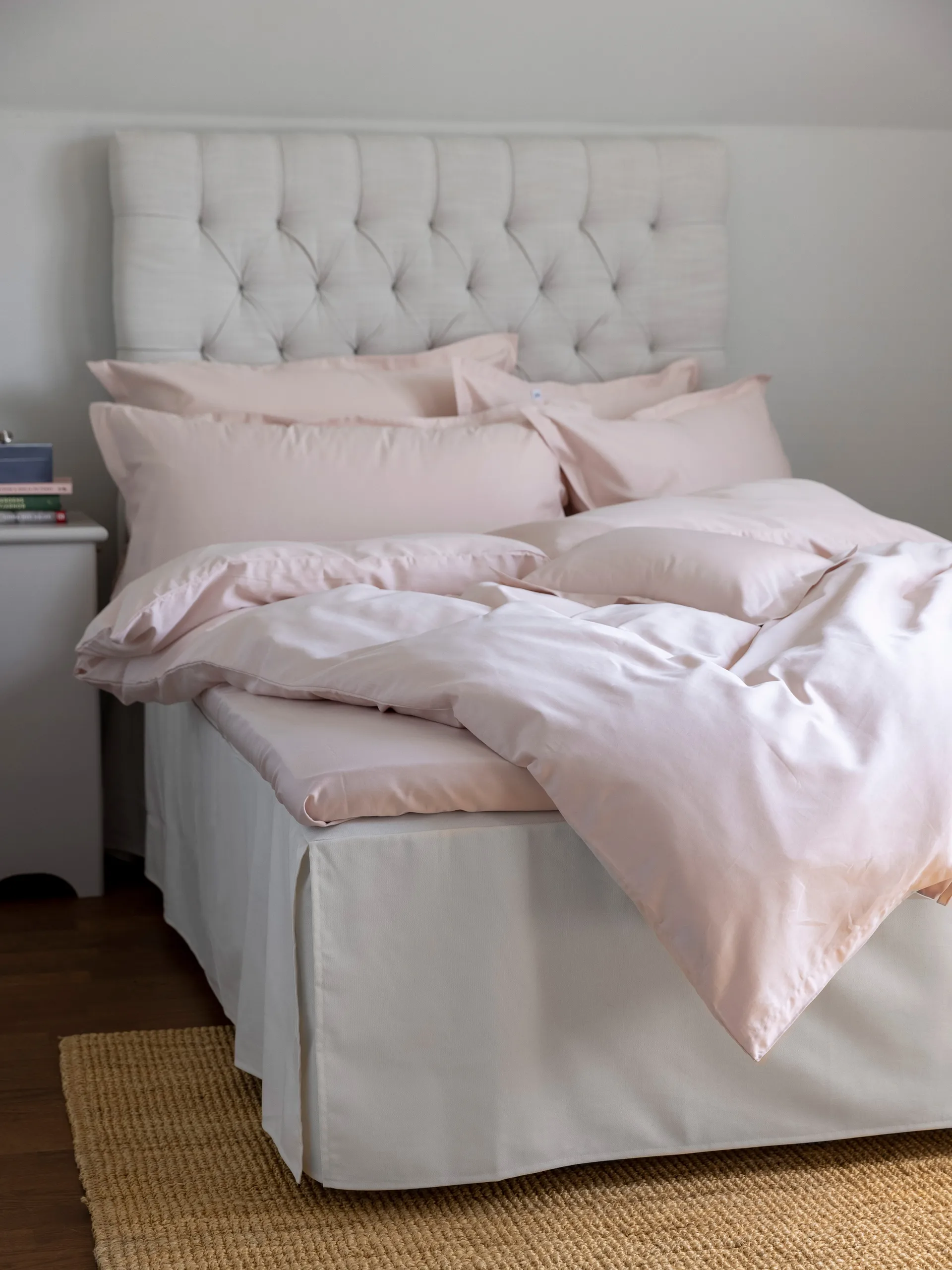 Copriletto Napoli, Bianco sporco, 160x220x42 cm Mille Notti