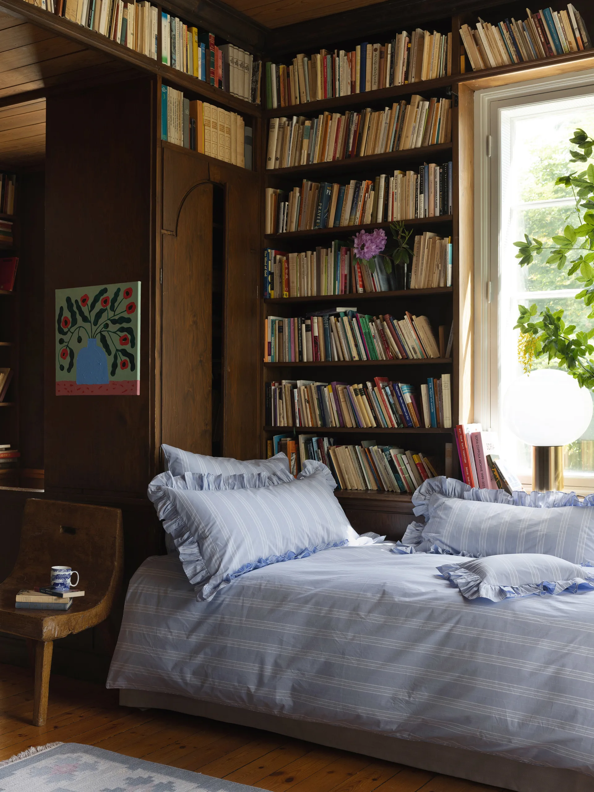 Copripiumino Camicia, Azzurro, 150x210 cm Mille Notti