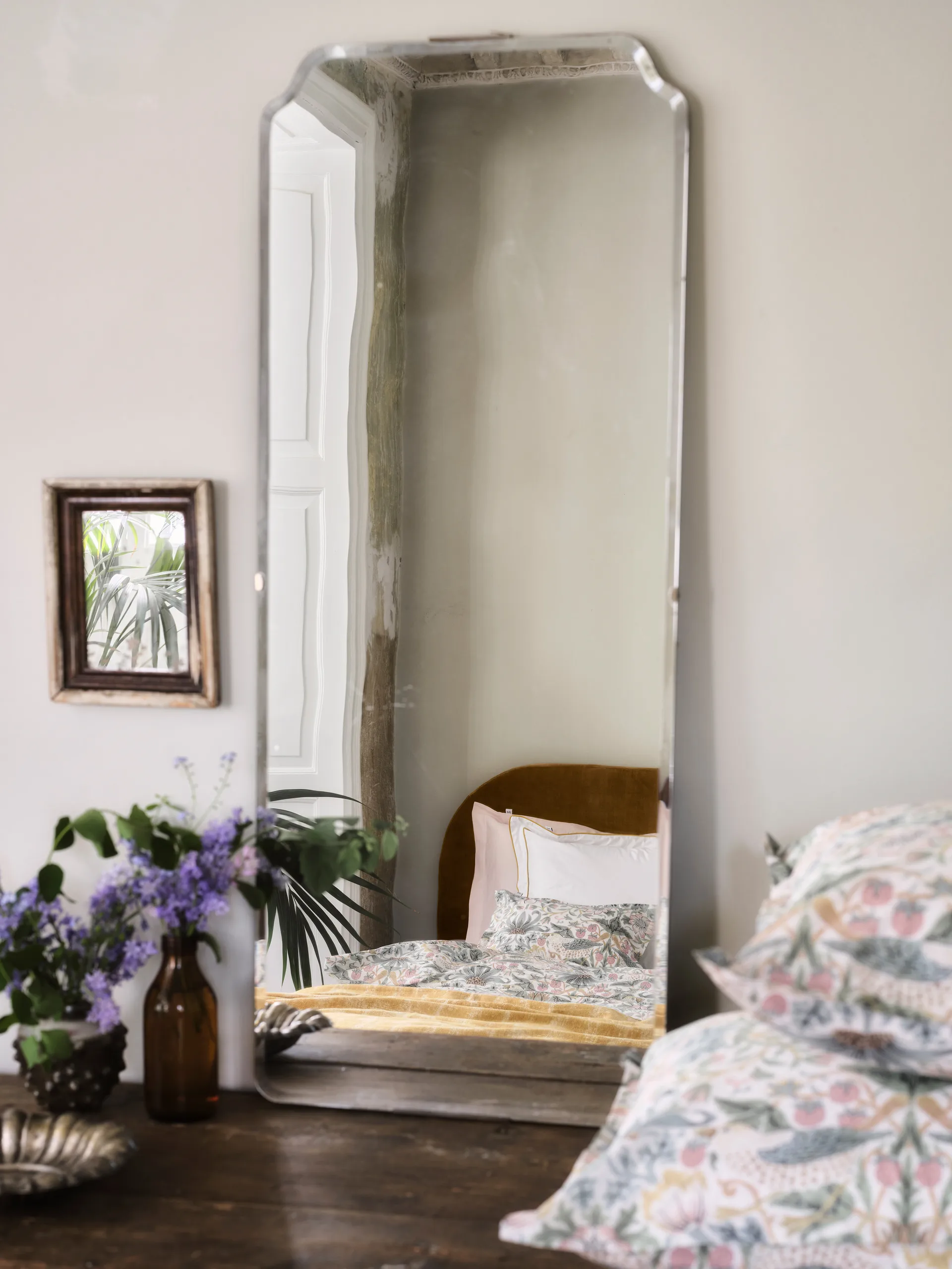 Copripiumino Morris & Co. Strawberry Thief, Verde, 150x210 cm Mille Notti