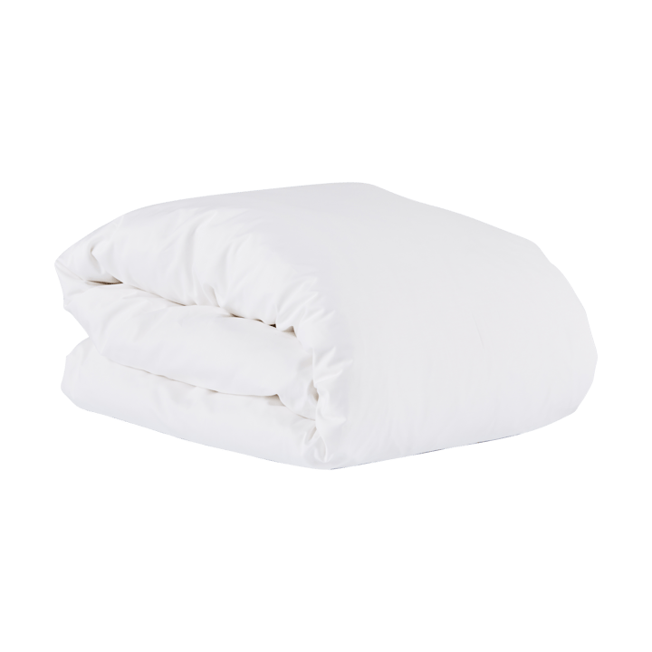 Copripiumino Satina EKO - Bianco, 220x220 cm - Mille Notti