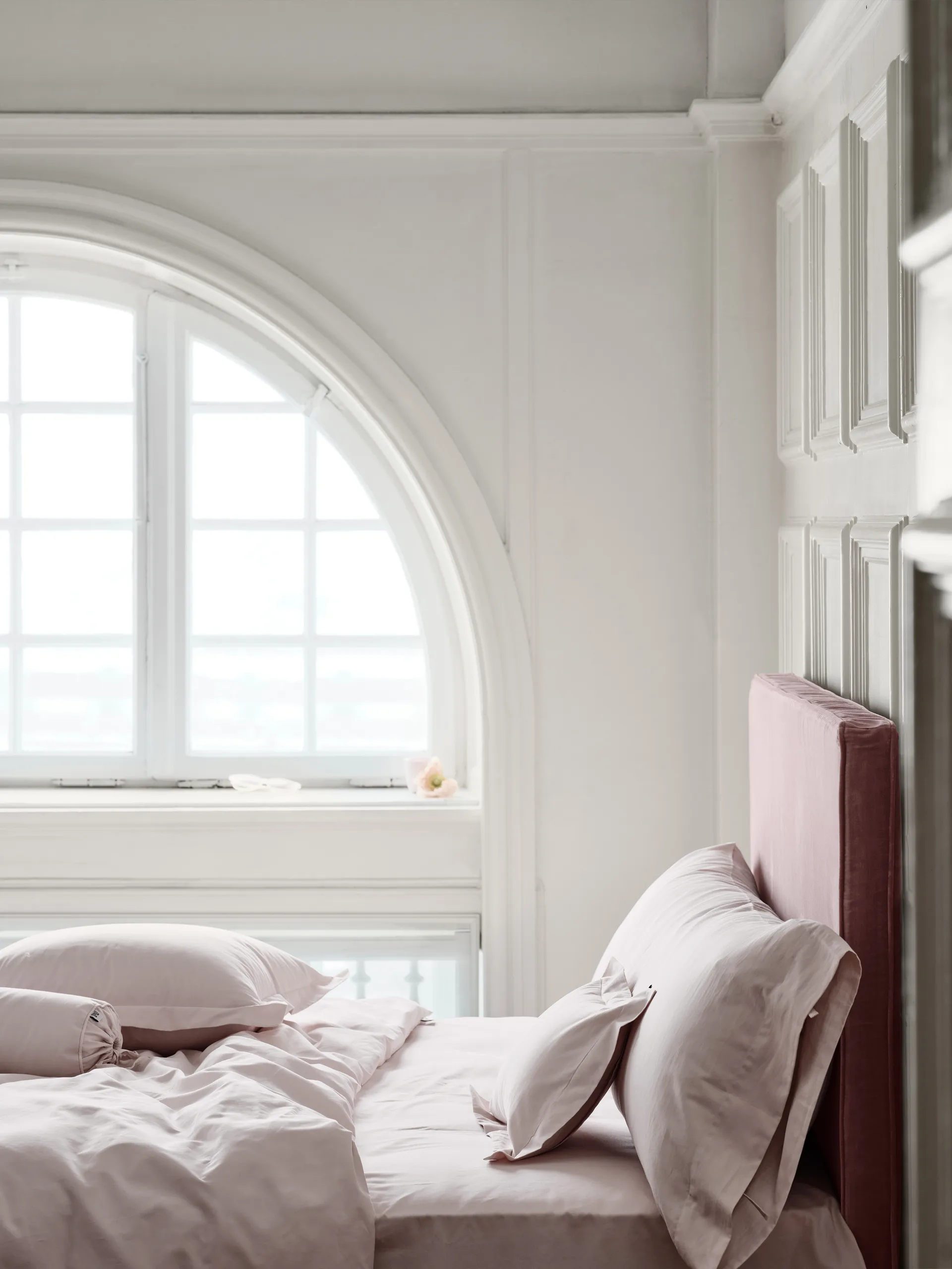 Copripiumino Satina, Rosa, 150x210 cm Mille Notti