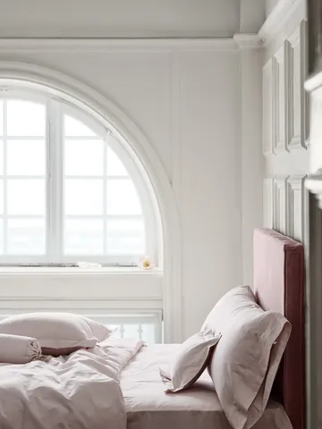 Copripiumino Satina - Rosa, 150x210 cm - Mille Notti