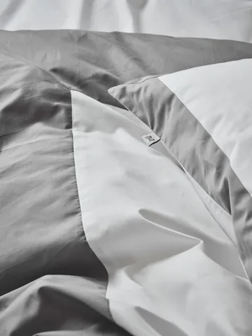 Copripiumino Sobrio - Grigio, 150x210 cm - Mille Notti