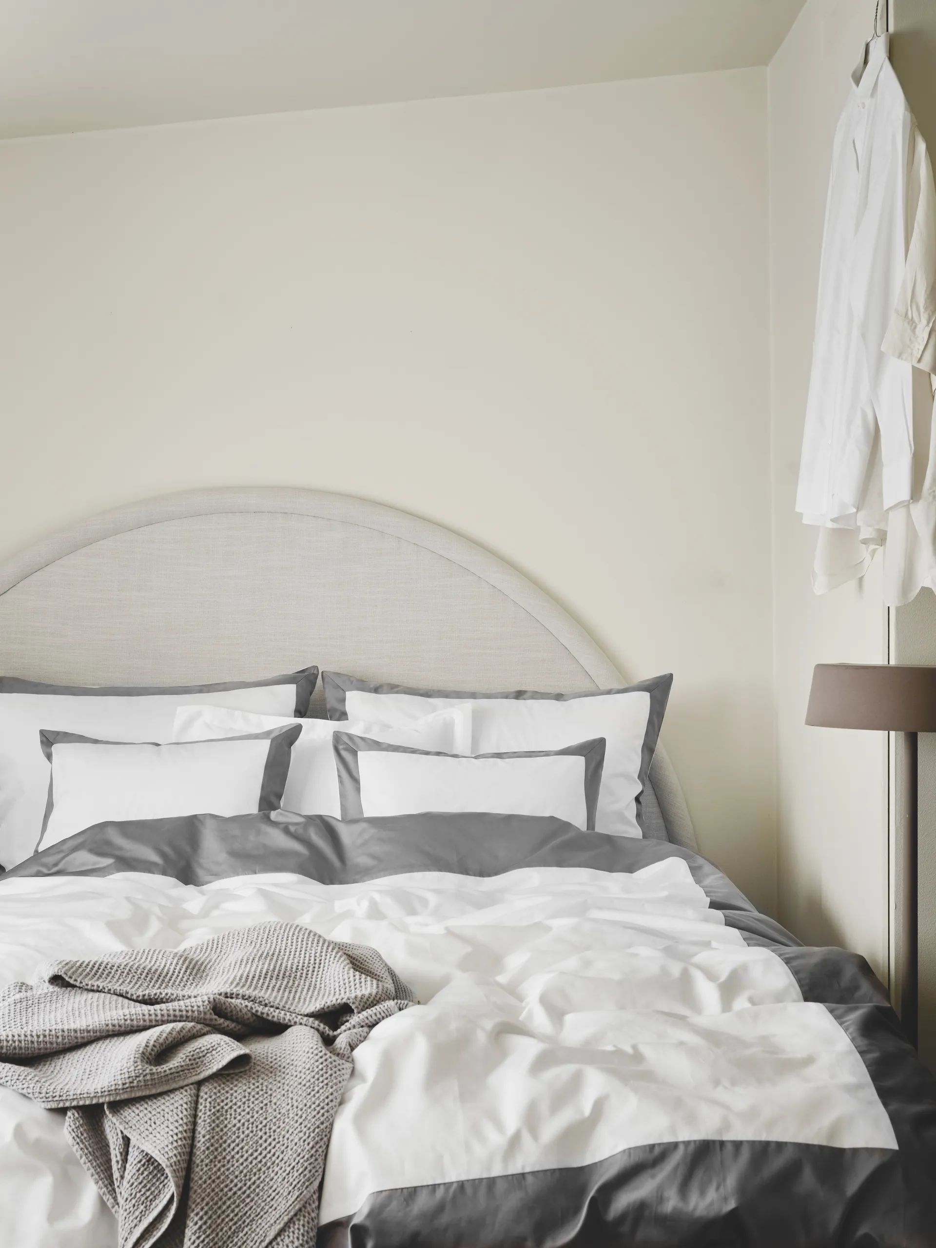 Copripiumino Sobrio, Grigio, 220x220 cm Mille Notti