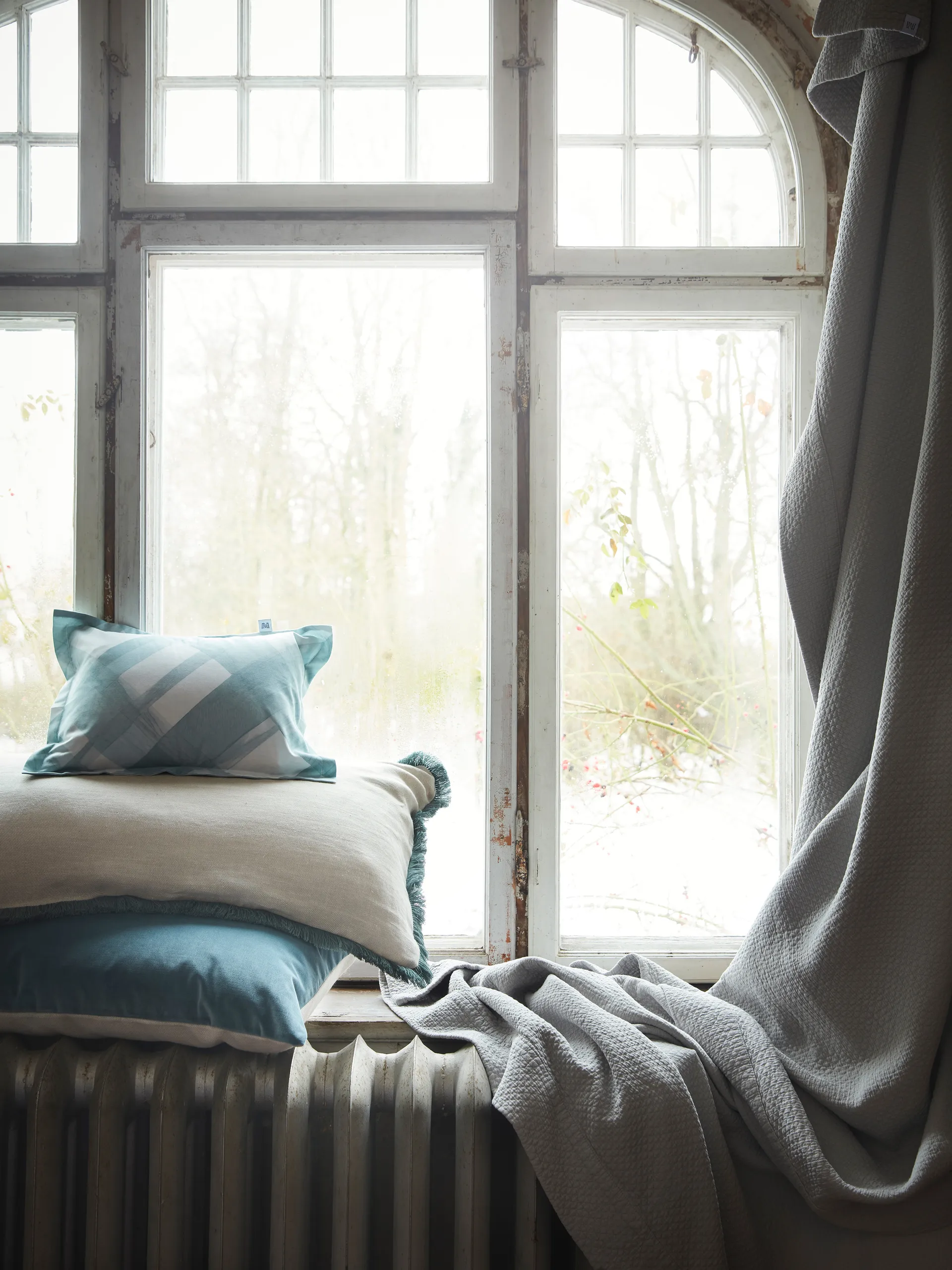 Federa Pienza, Beige, verde, 50x50 cm Mille Notti