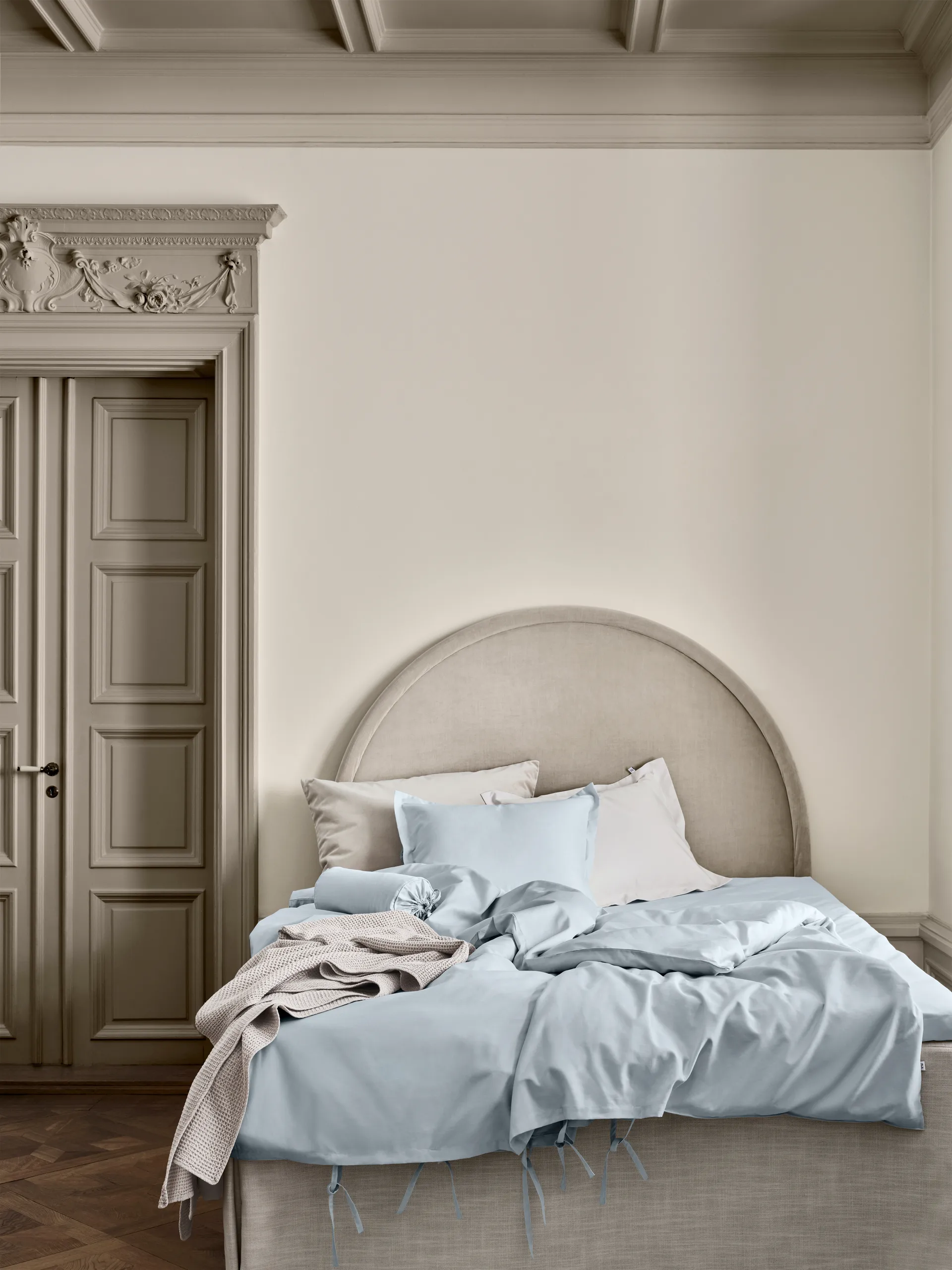 Fodera per cuscino Satina plain, Ljublå, 50x90 cm Mille Notti