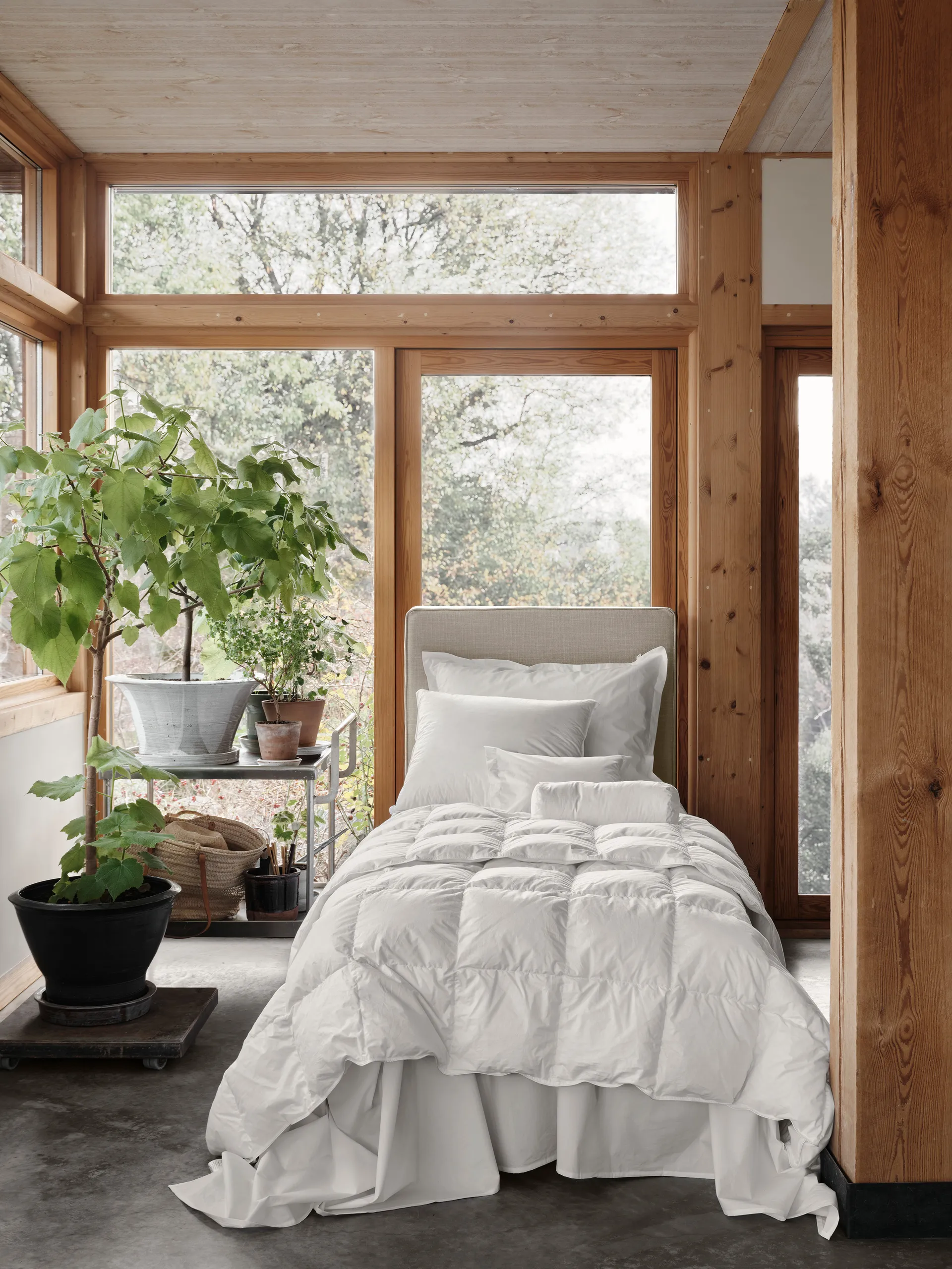 Piumino Natura, Bianco, 150x210 cm, Medio Mille Notti