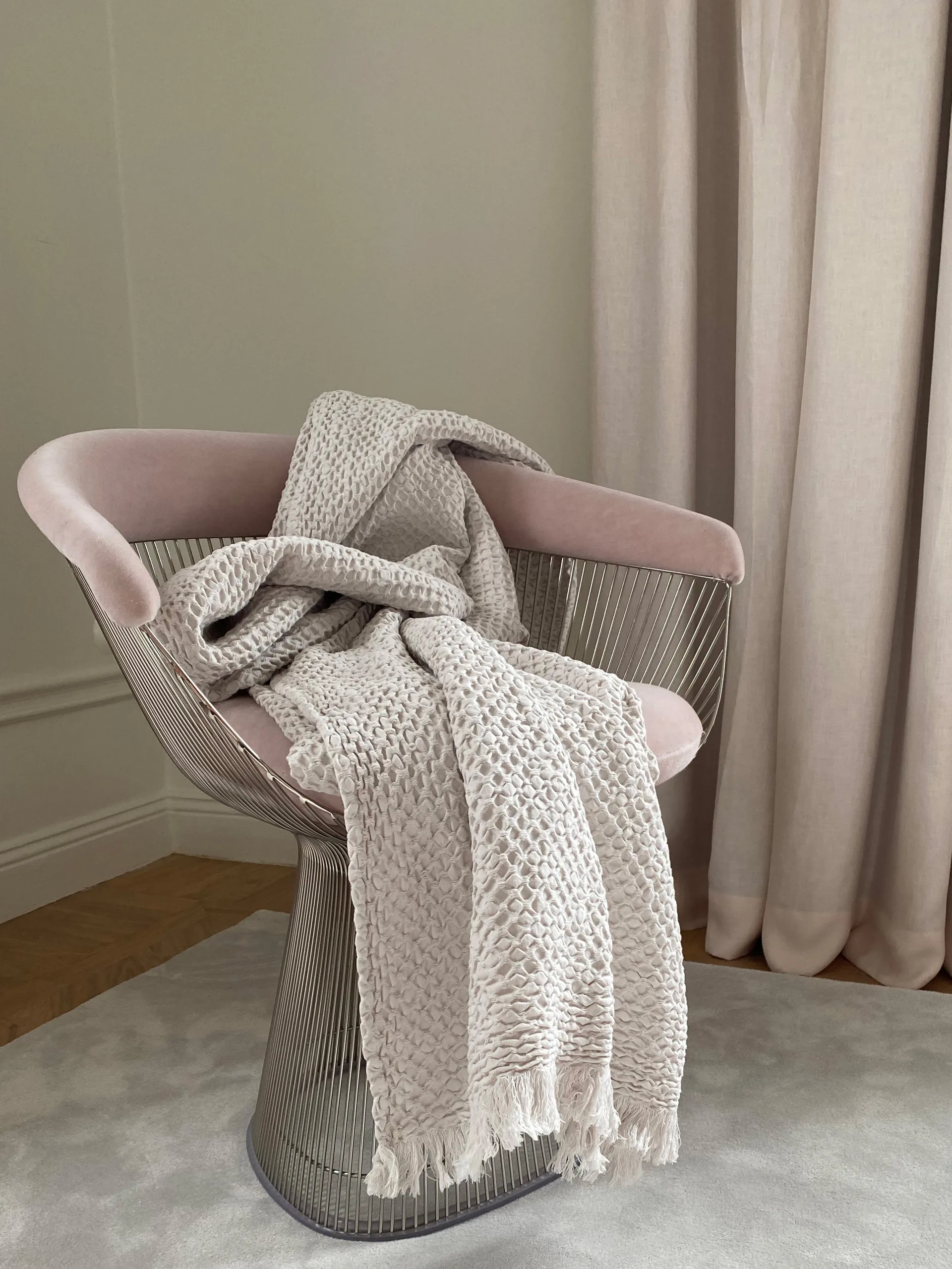 Plaid Mare, Sabbia, 150x220 cm Mille Notti