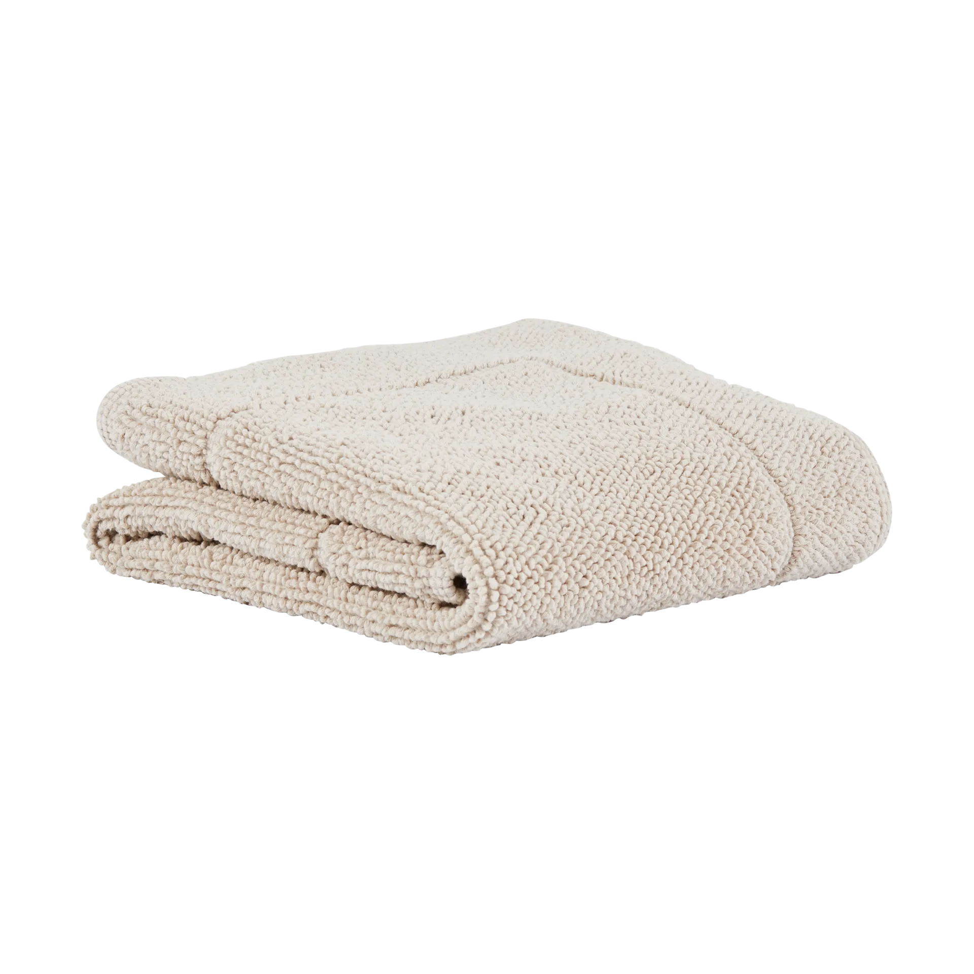 Tappeto da bagno Portofino, Avorio, 60x90 cm Mille Notti