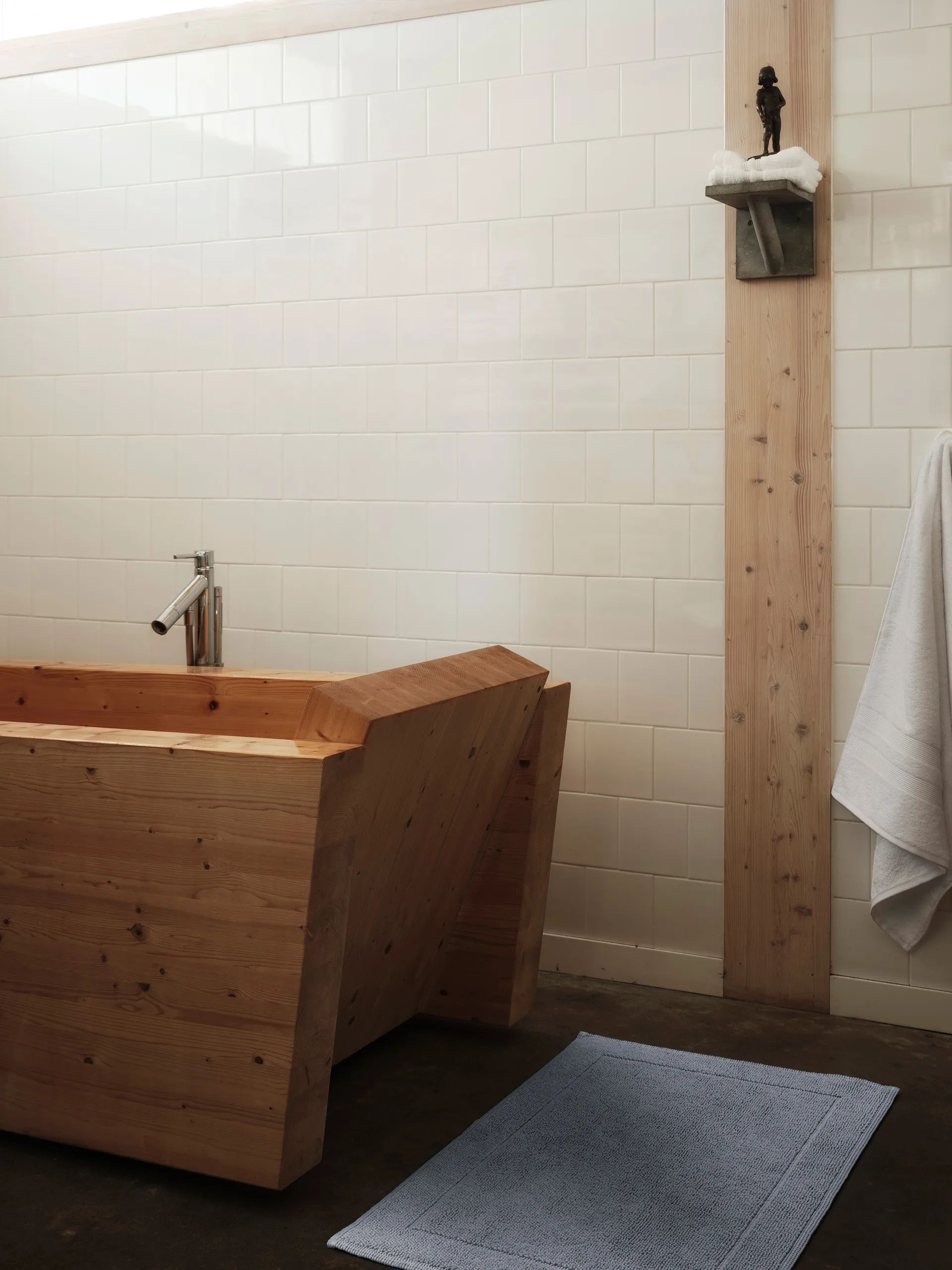 Tappeto da bagno Portofino, Azzurro, 60x90 cm Mille Notti