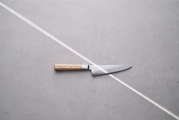 Coltello versatile alto Koya 4000FC Shotoh 14 cm - Legno di pakka - Miyabi