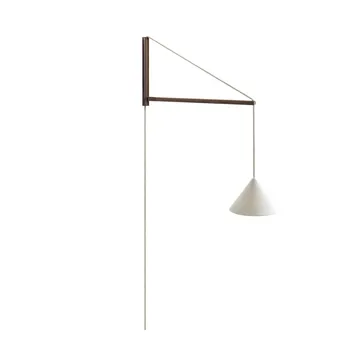 Applique sospesa - Rovere affumicato-bianco - MOEBE