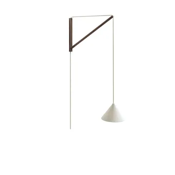 Applique sospesa - Rovere affumicato-bianco - MOEBE
