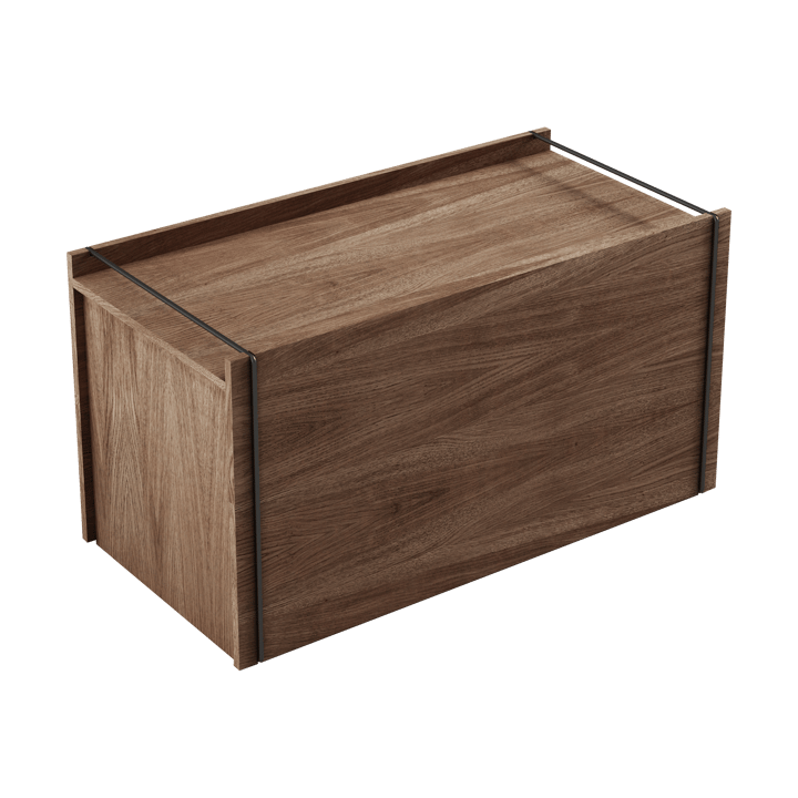 Coperchio per scatola portaoggetti 28x60 cm, Rovere affumicato MOEBE
