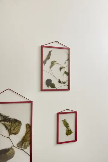 Cornice A3 Moebe 22,6x31,3 cm - Trasparente, rosso - MOEBE