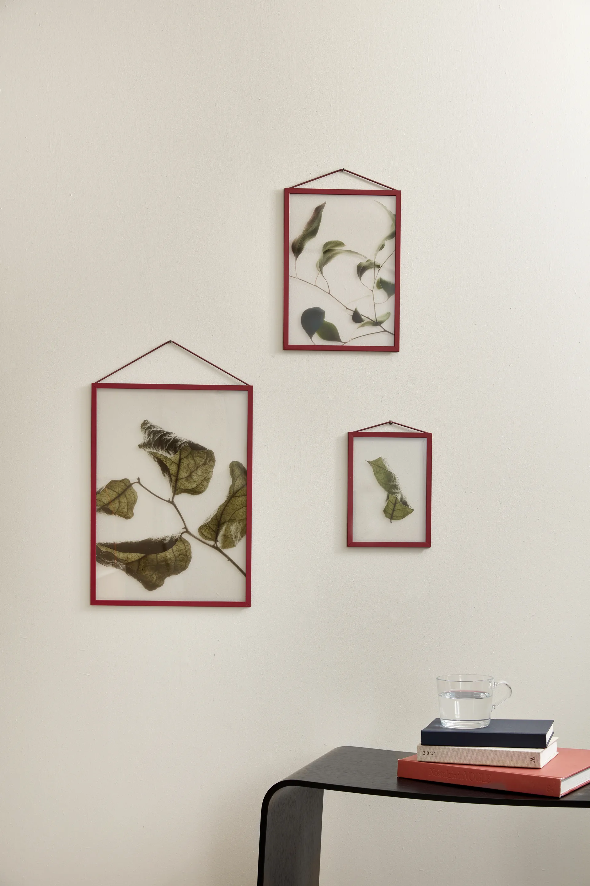 Cornice A5 Moebe 16,5x22,7 cm, Trasparente, rosso MOEBE