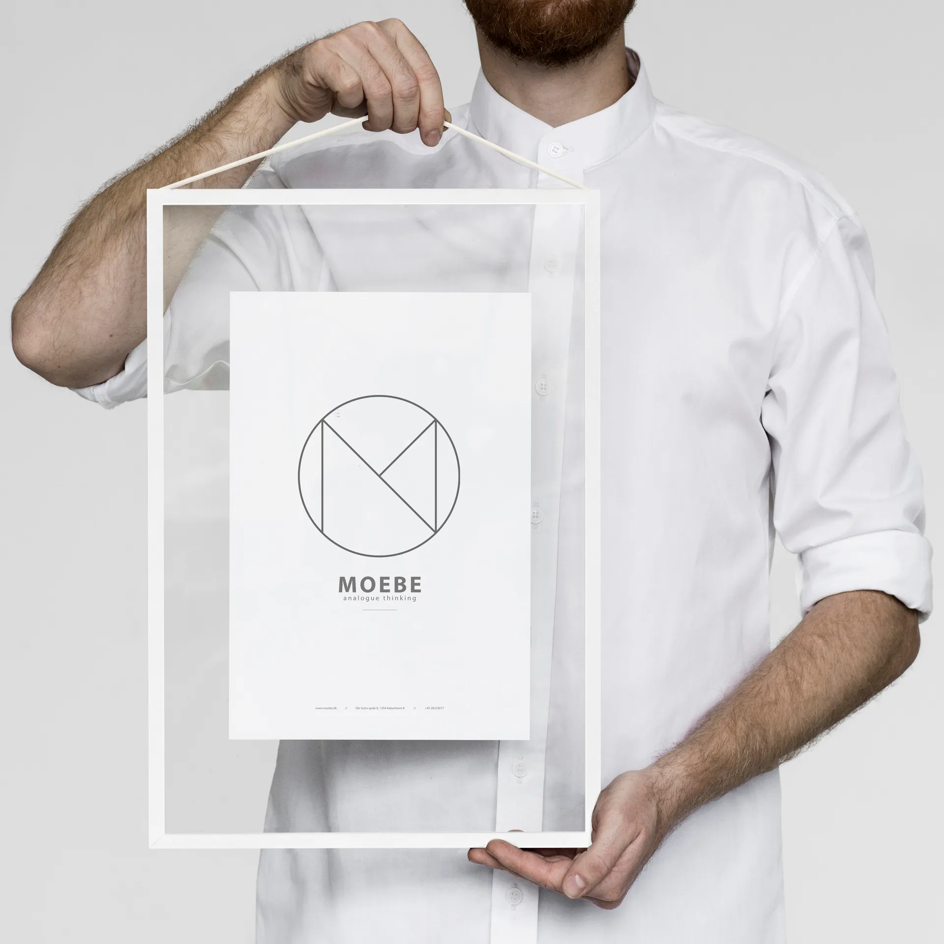 Cornice Moebe A3 31,7x44 cm, Bianco MOEBE