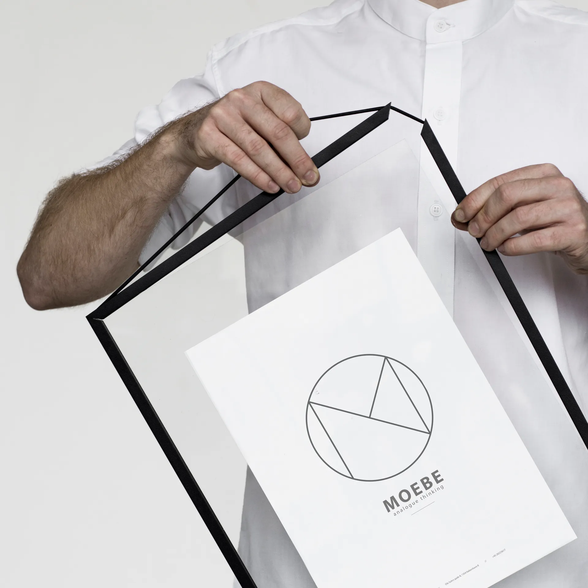 Cornice Moebe A3 31,7x44 cm, Nero MOEBE