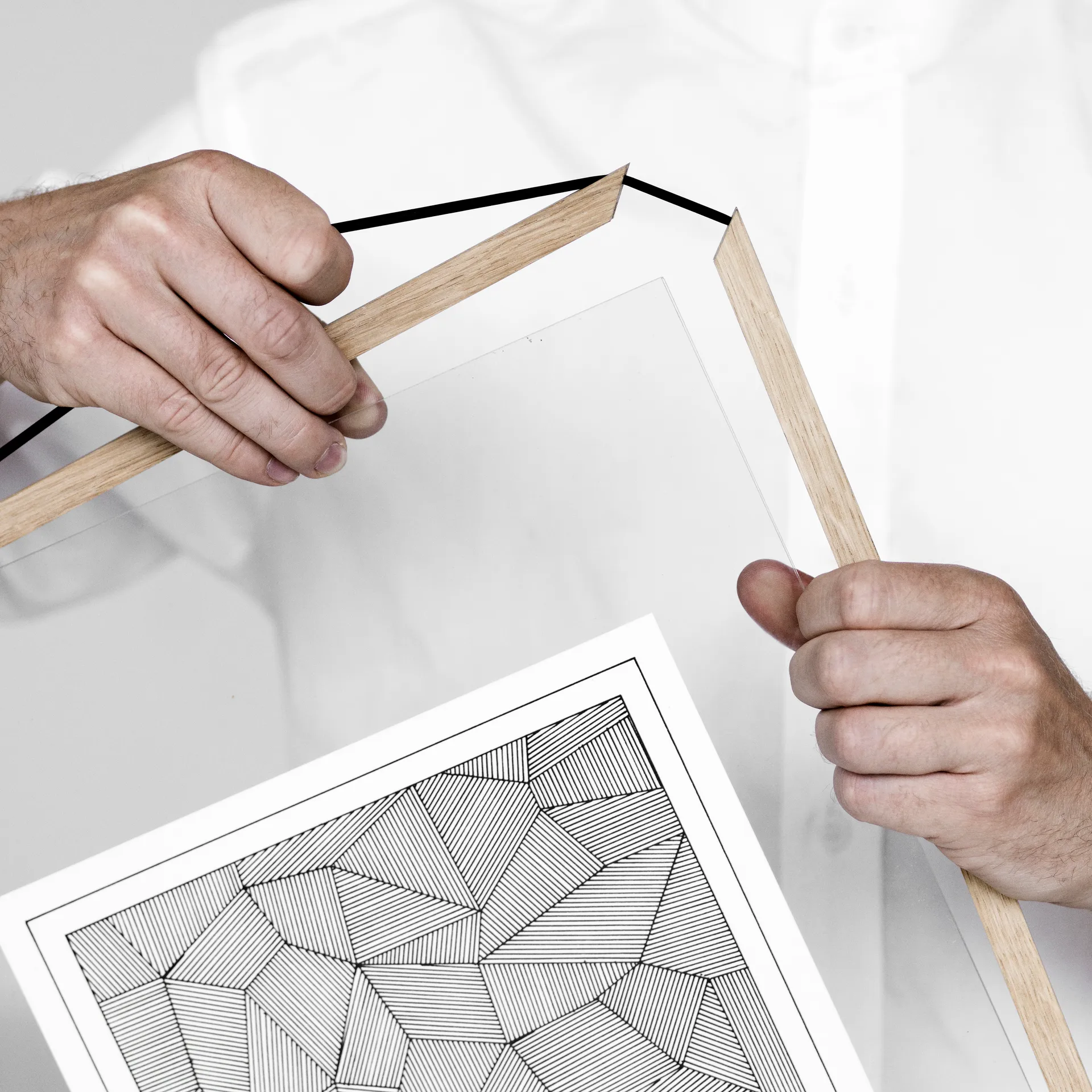 Cornice Moebe A3 31,7x44 cm, Rovere MOEBE