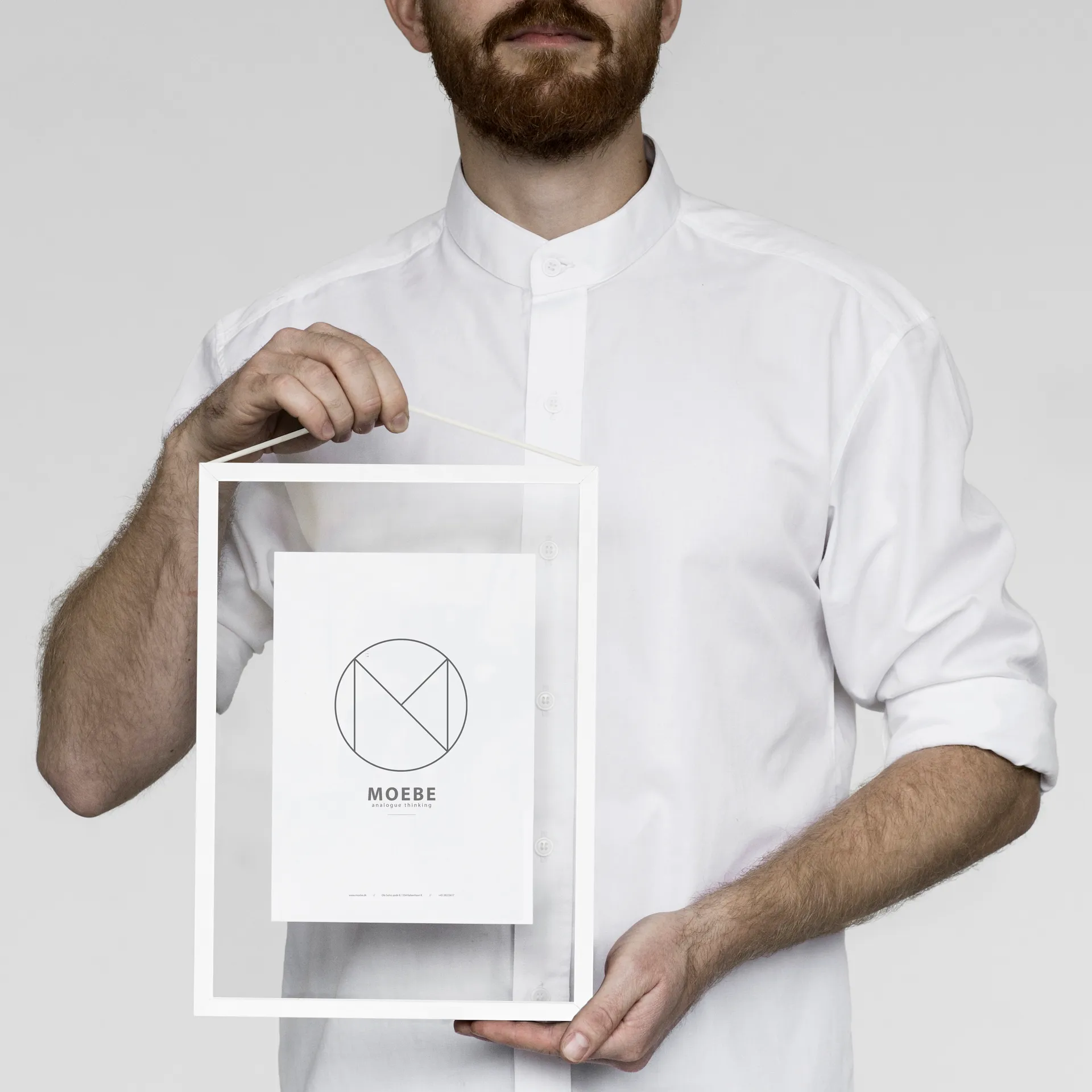 Cornice Moebe A4 23x31,7 cm, Bianco MOEBE