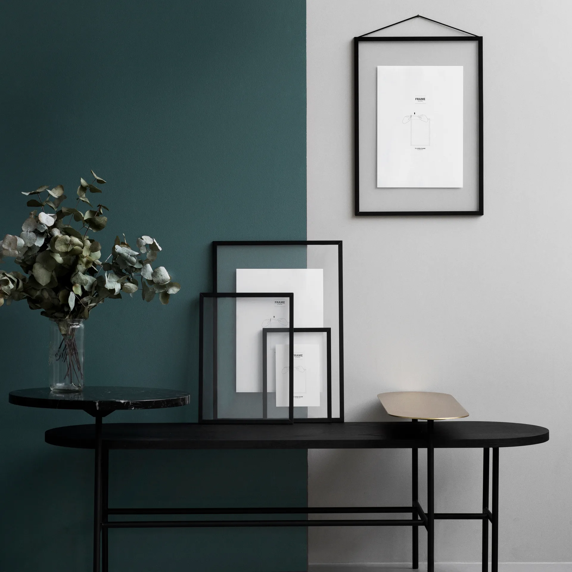 Cornice Moebe A5 16,8x23 cm, Nero MOEBE