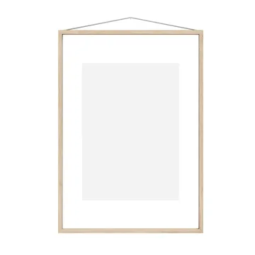Cornice Moebe in frassino A2 44,8x61,5 cm - Transparent, Wood, Black - MOEBE