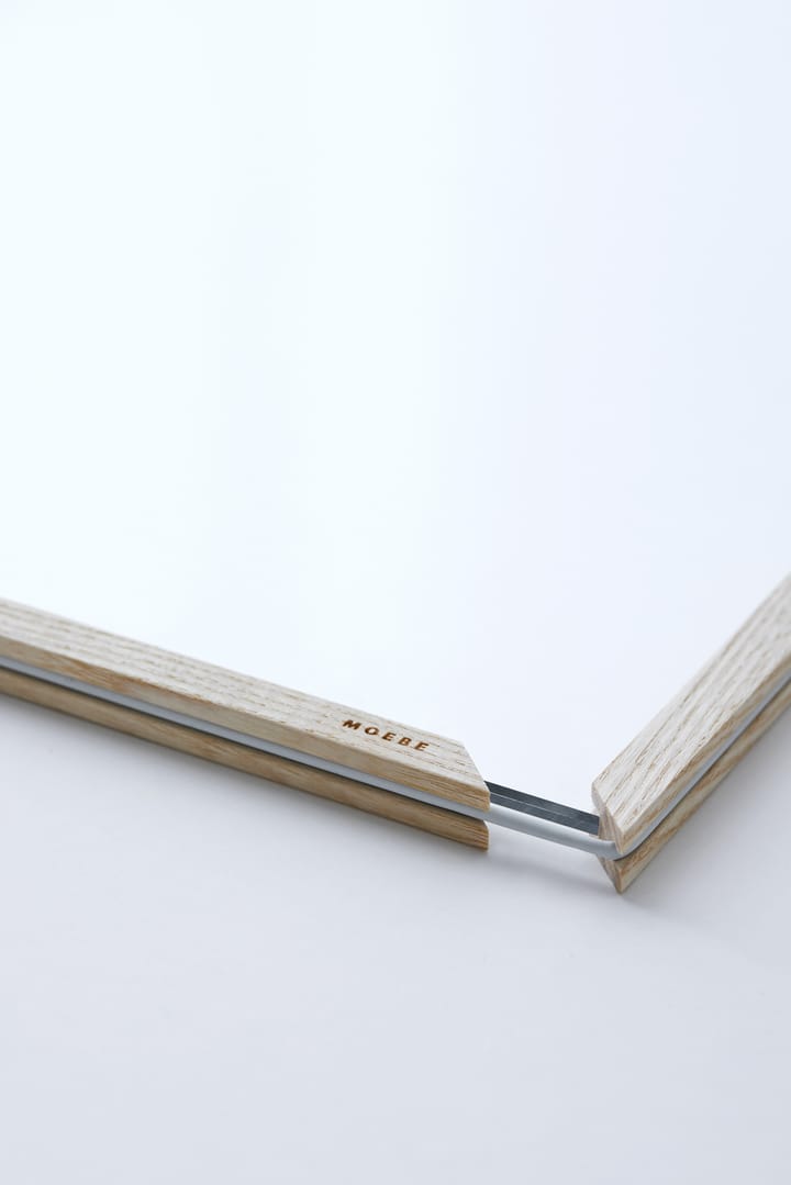 Cornice Moebe in frassino A2 44,8x61,5 cm, Transparent, Wood, Black MOEBE