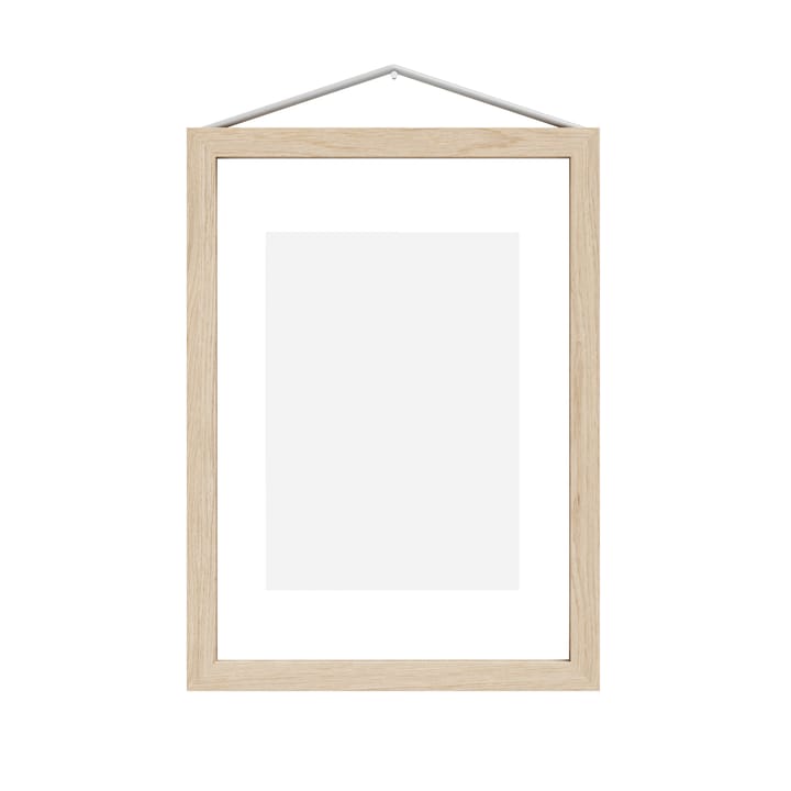 Cornice Moebe in frassino A5 16,8x23,2 cm - Transparent, Wood, Black - MOEBE