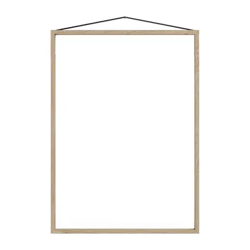 Cornice Moebe in rovere 50x70 cm - Transparent, Wood, Black - MOEBE