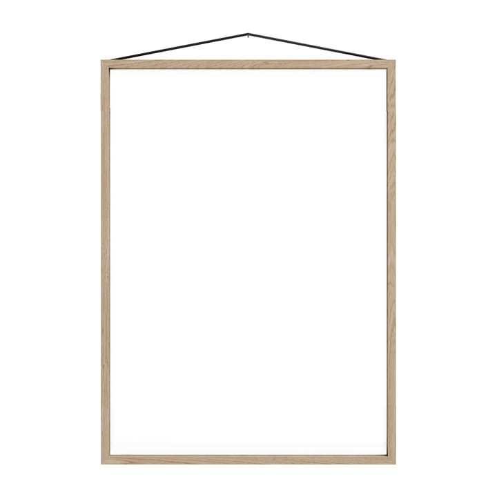 Cornice Moebe in rovere 50x70 cm - Transparent, Wood, Black - MOEBE