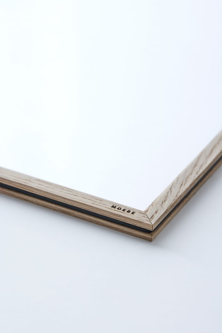 Cornice Moebe in rovere 50x70 cm, Transparent, Wood, Black MOEBE