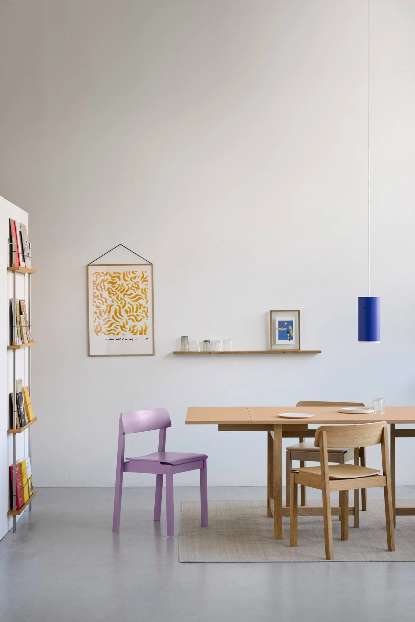 Everyday Chair sedia, Lavanda soft MOEBE