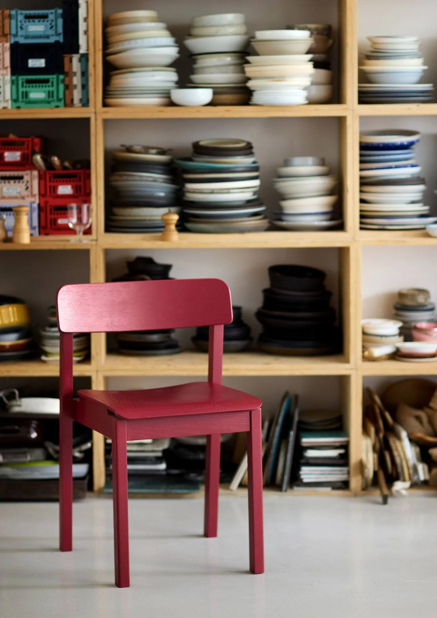 Everyday Chair sedia, Purple red MOEBE